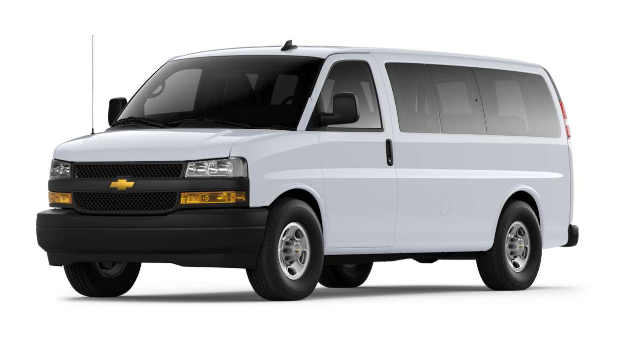 GM Fleet 2024 Chevrolet Express Passenger Van.