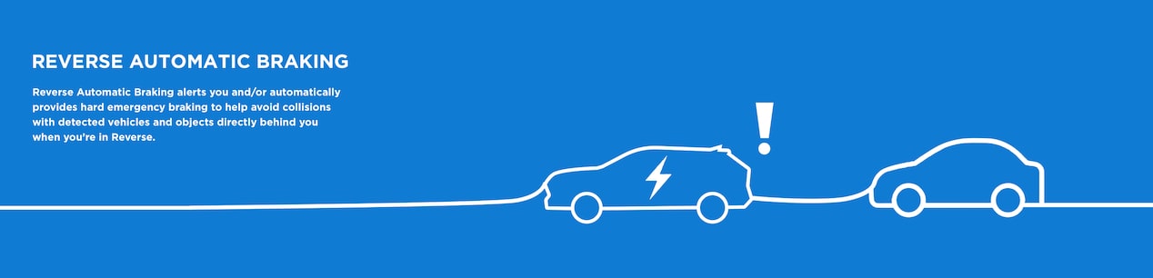 2024 Chevrolet Blazer EV Reverse Automatic Braking Infographic.