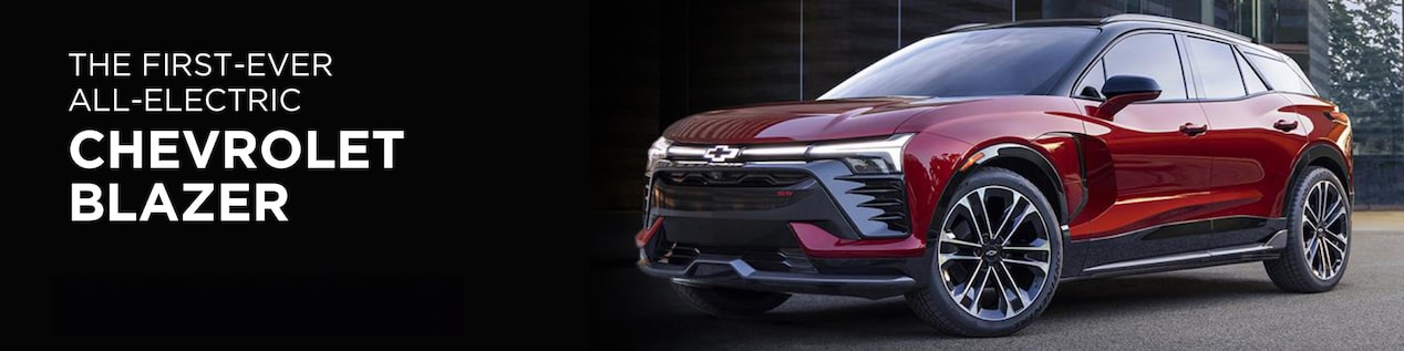 The New 2024 Chevrolet Blazer EV.