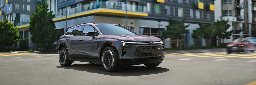 Le nouveau Chevrolet Blazer 2024 entièrement électrique.