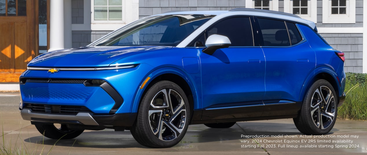 The First-Ever All-Electric Chevrolet Equinox.