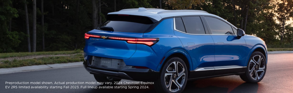 The First-Ever All-Electric 2024 Equinox.