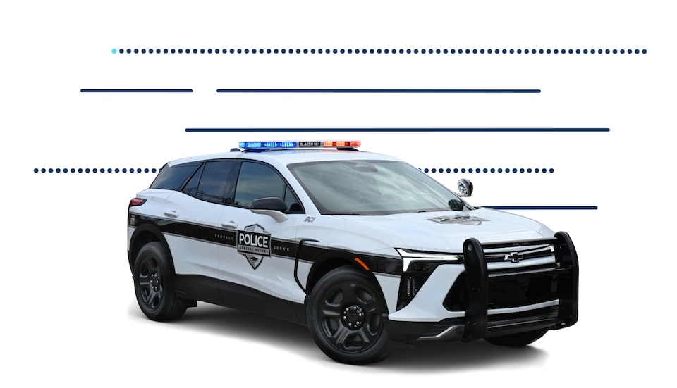 Chevrolet Blazer EV Police Pursuit Vehicle | GM Envolve Canada