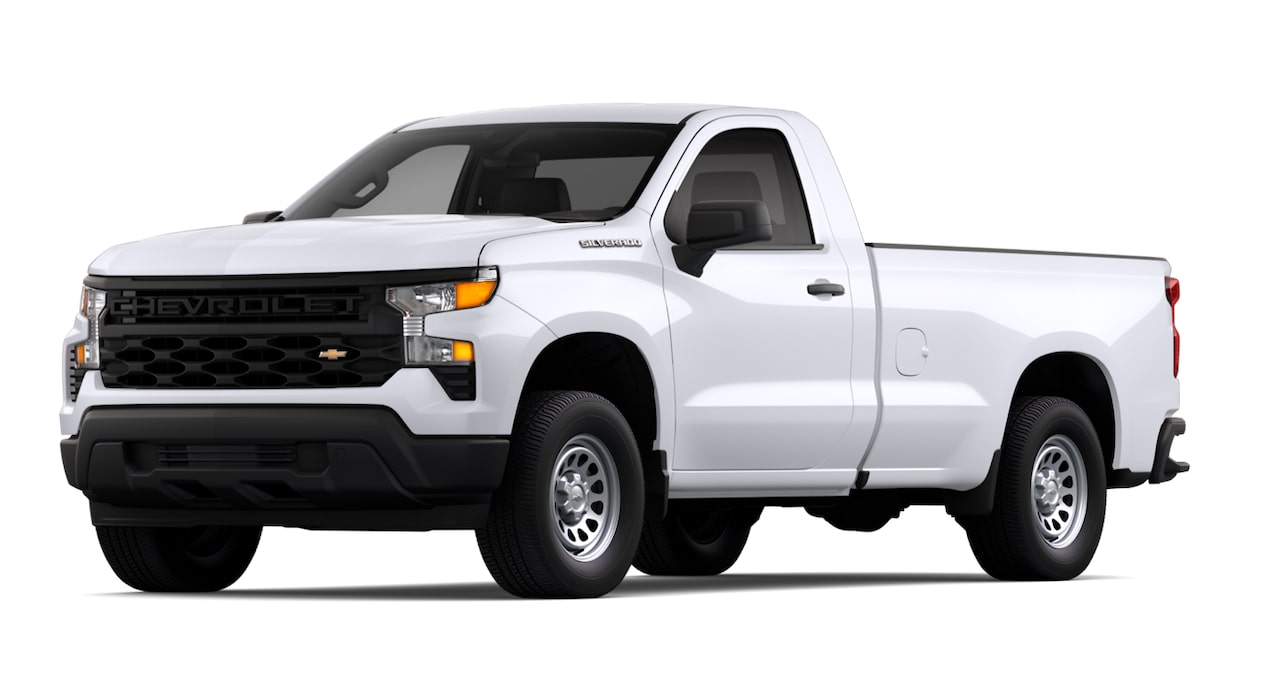 A Chevrolet Silverado 1500 full-size truck.