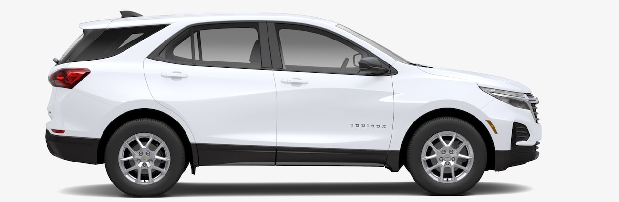 Side view of the 2024 Chevrolet Equinox.