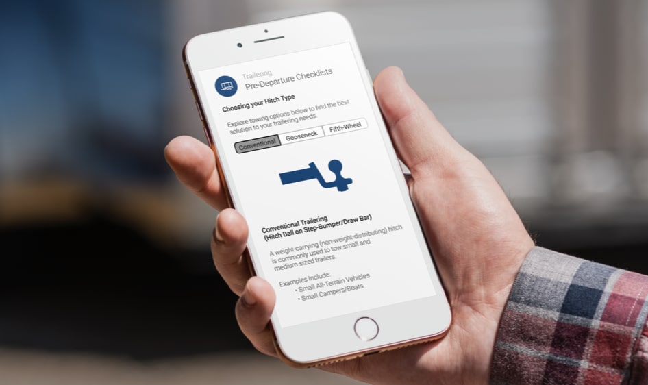 Take trailering to the next level with myChevrolet and myGMC mobile apps.