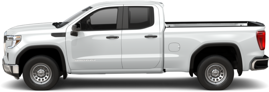 Side view of the 2024 GMC Sierra 1500 Double Cab.