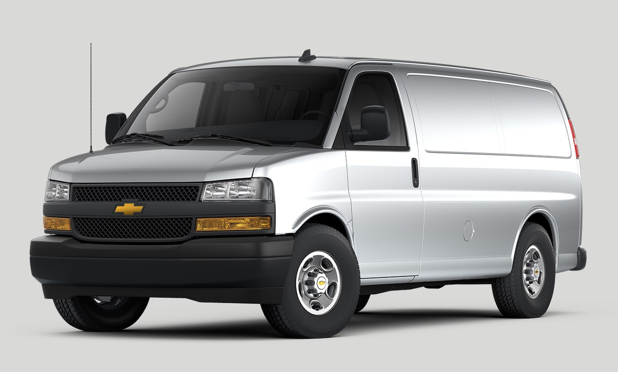 Fourgonnette utilitaire Chevrolet Express 2024 de GM Envolve.