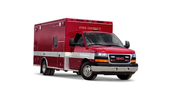 GM Envolve Ambulance & Rescue Upfit vehicle.