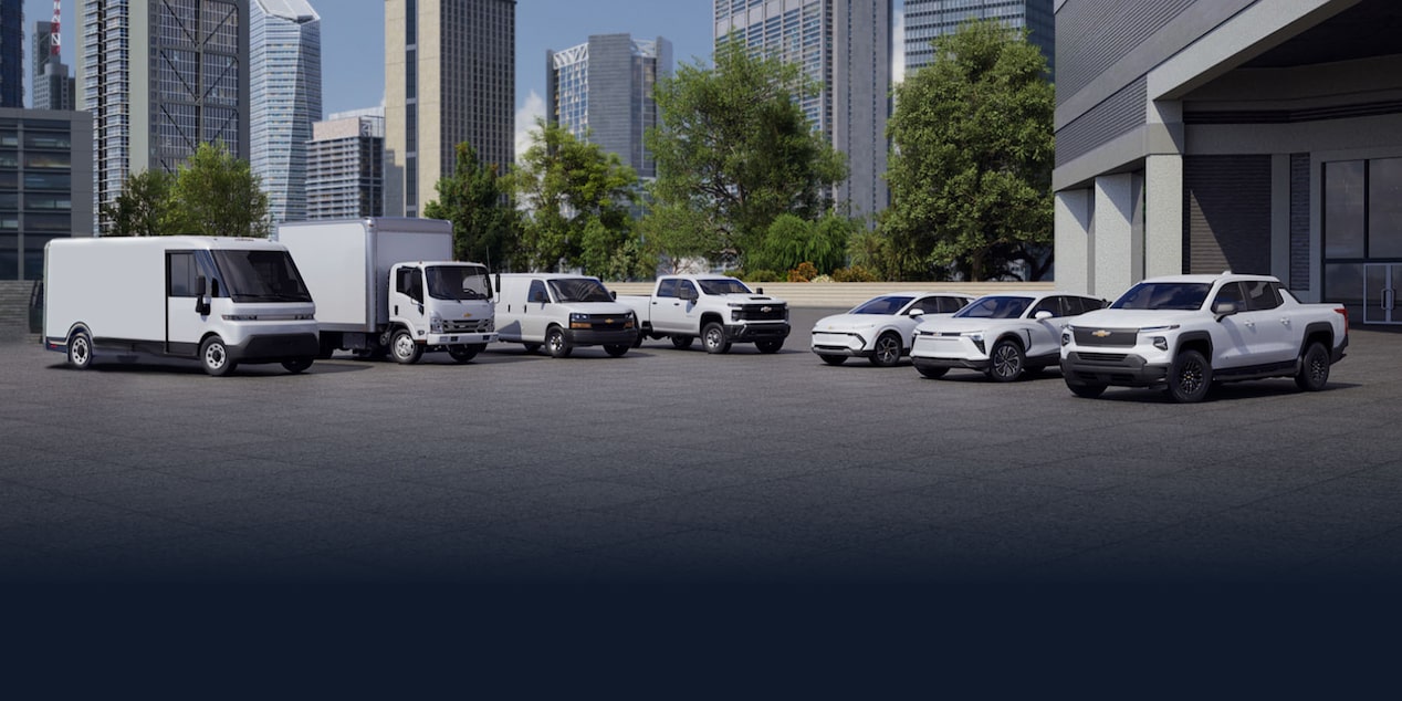 GM Envolve truck fleet line-up.