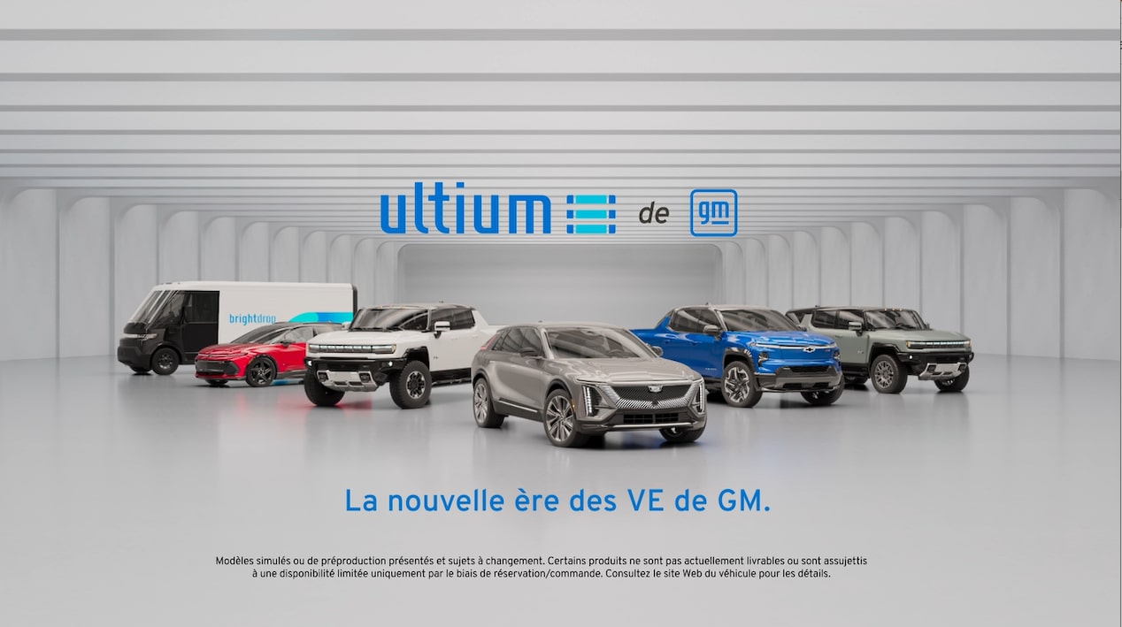 Gamme de véhicules électriques de parcs de GM Envolve.