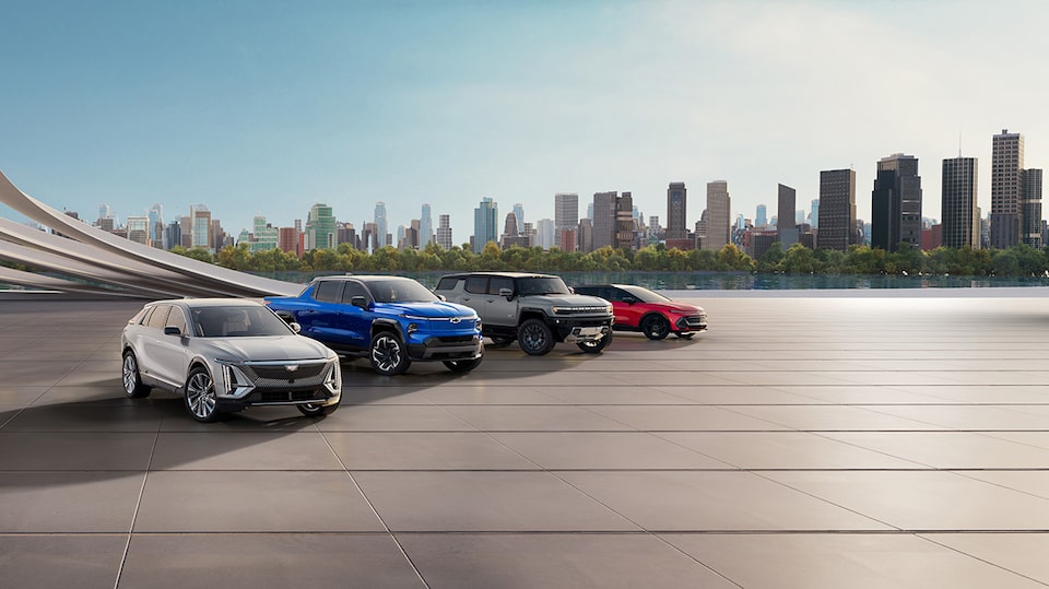 GM Envolve electric fleet line-up.