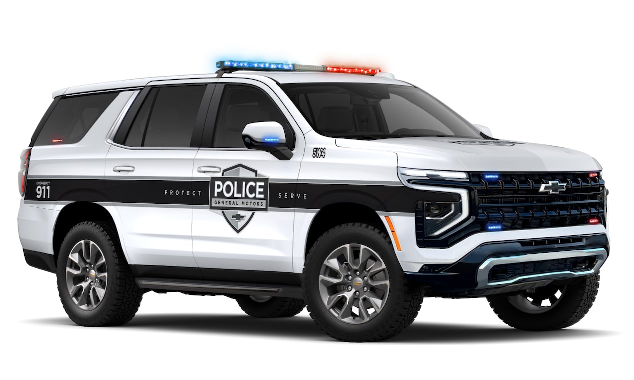 Front Side View of the 2024 Chevrolet Tahoe SSV