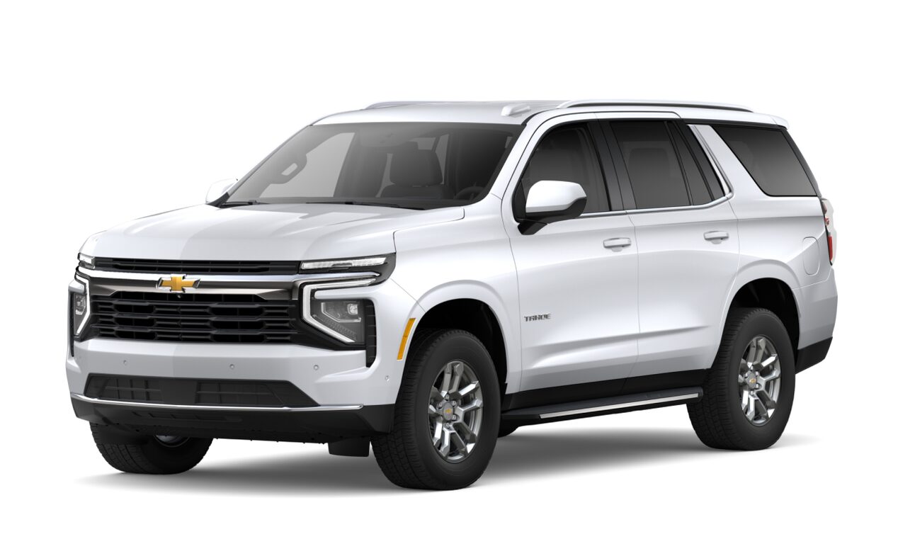 Front Three-Quarters View of the 2025 Chevrolet Tahoe