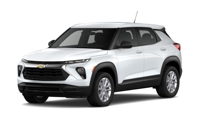  Front Three-Quarters View of the 2025 Chevrolet Trailblazer